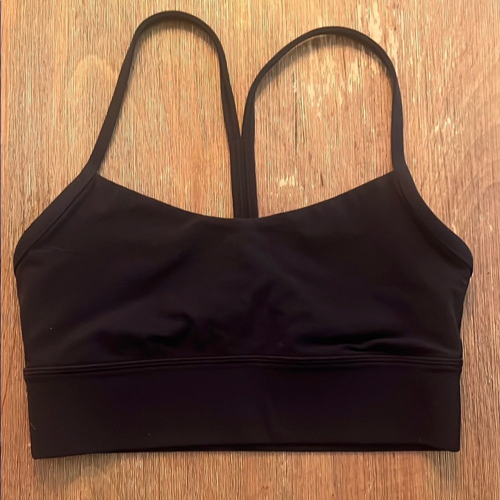 Lululemon Athletica Black Sports Bra Intimates